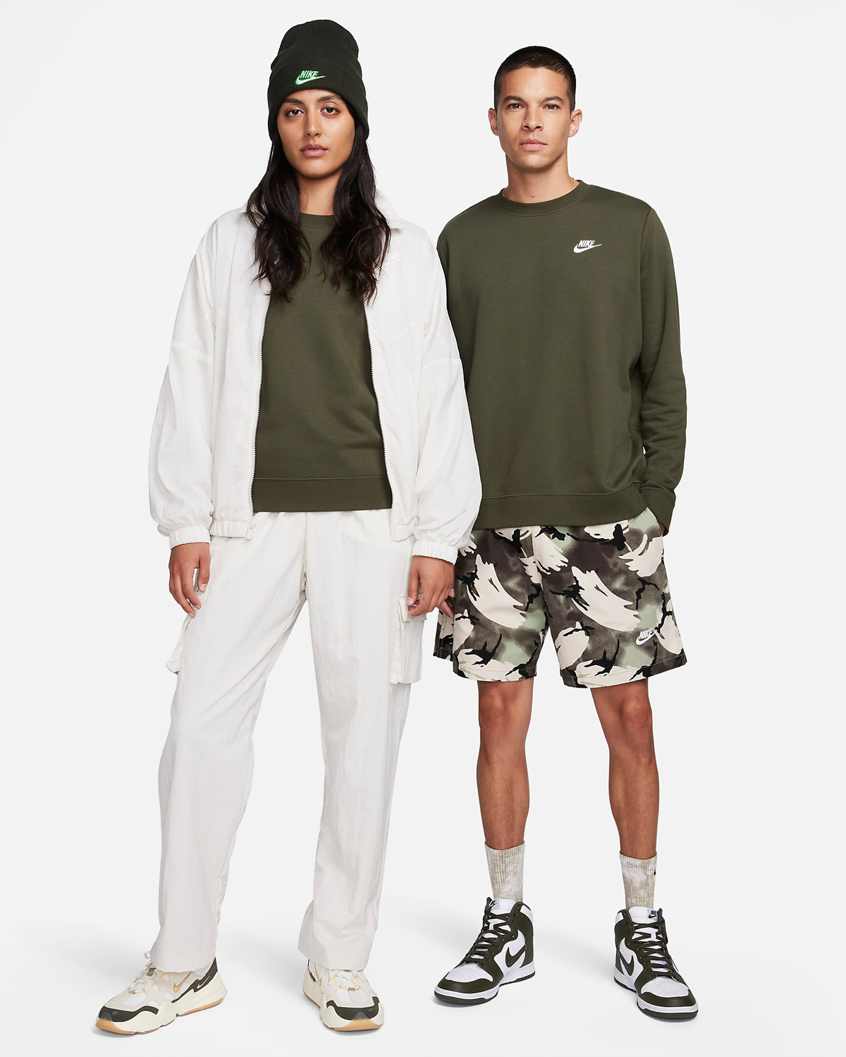 Nike-Club-Fleece-Sweatshirt-Cargo-Khaki-Outfit