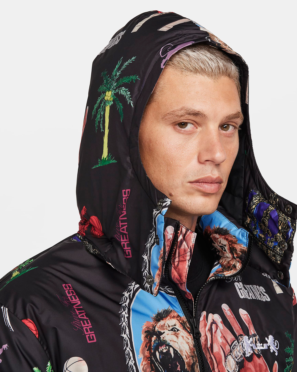 Nike-LeBron-21-Therma-Fit-Allover-Print-Down-Jacket-Black-White-Multi-Color-3