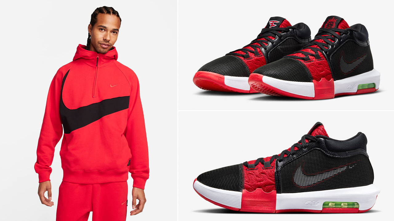 Nike-LeBron-Witness-8-Faze-Clan-Hoodie-Match-Outfit-1