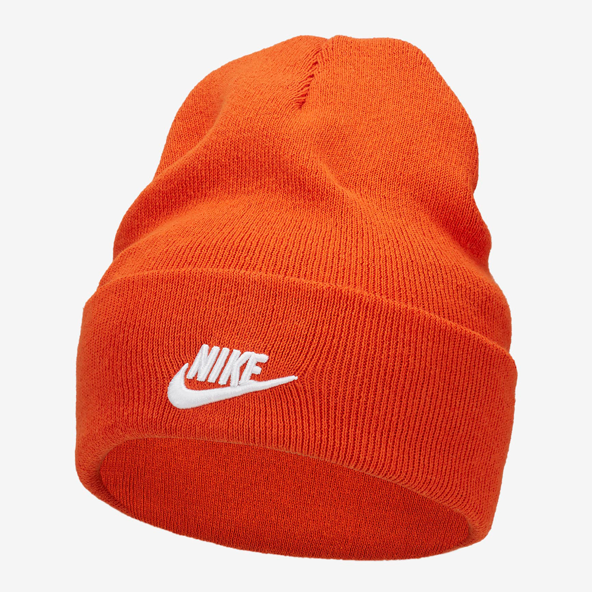 Nike Peak Tall Cuff Futura Beanie Campfire Orange