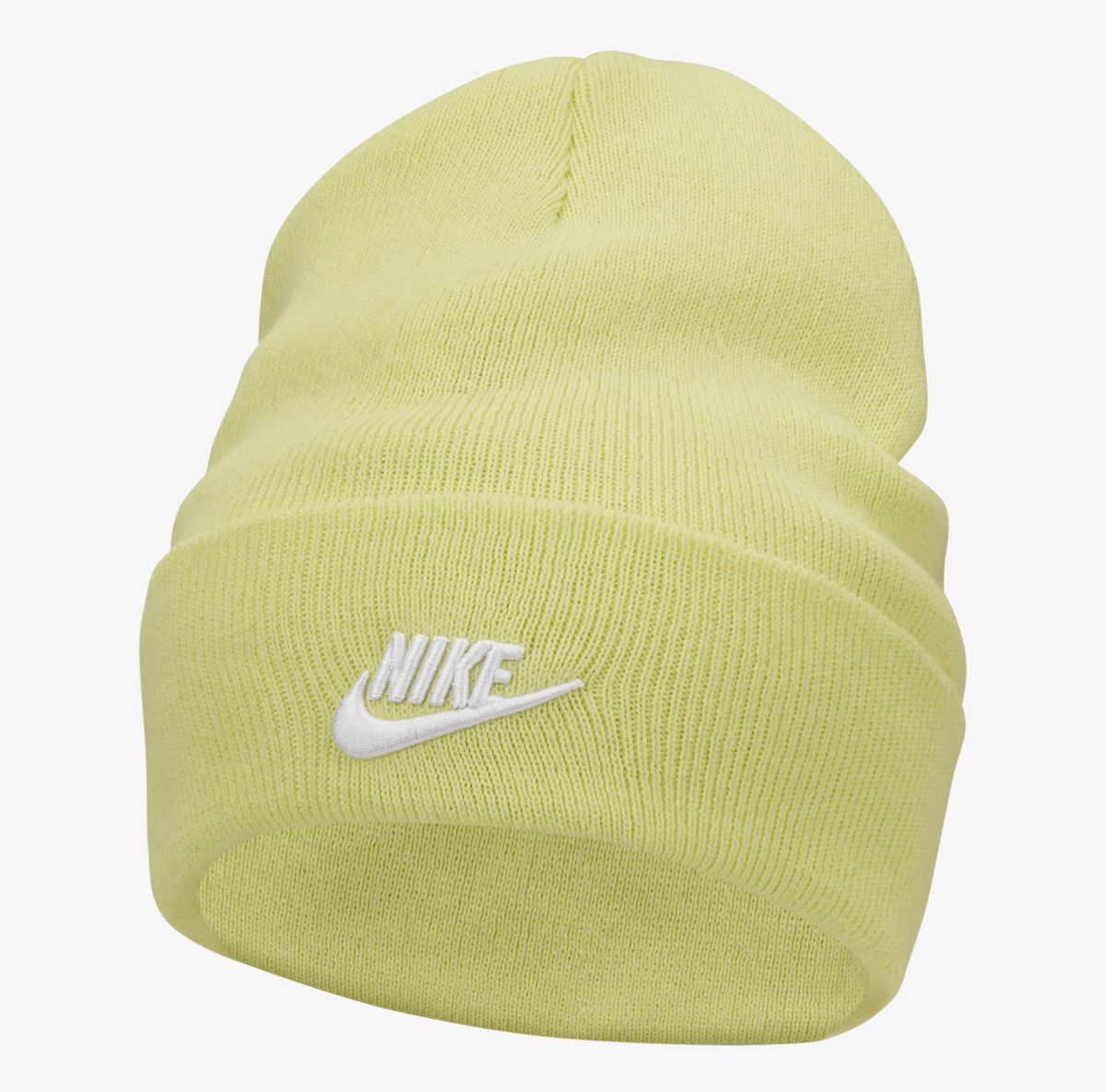 Nike-Peak-Tall-Cuff-Futura-Beanie-Luminous-Green