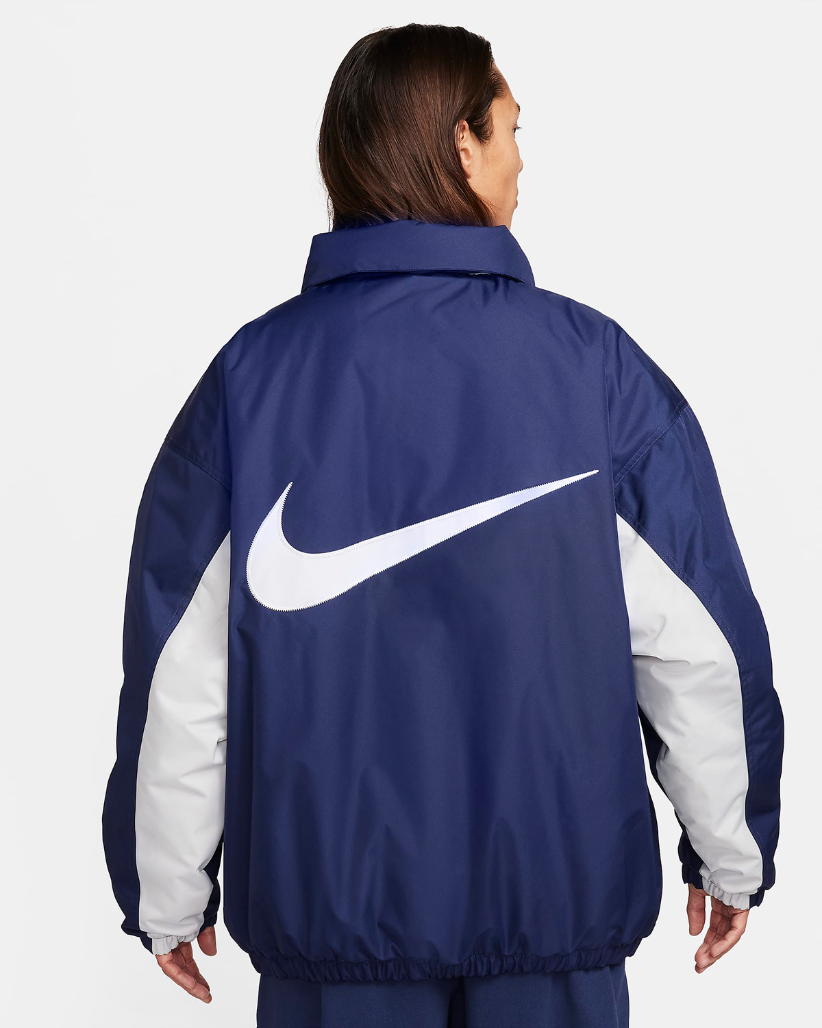 Nike Solo Swoosh Puffer Jacket Midnight Navy 2