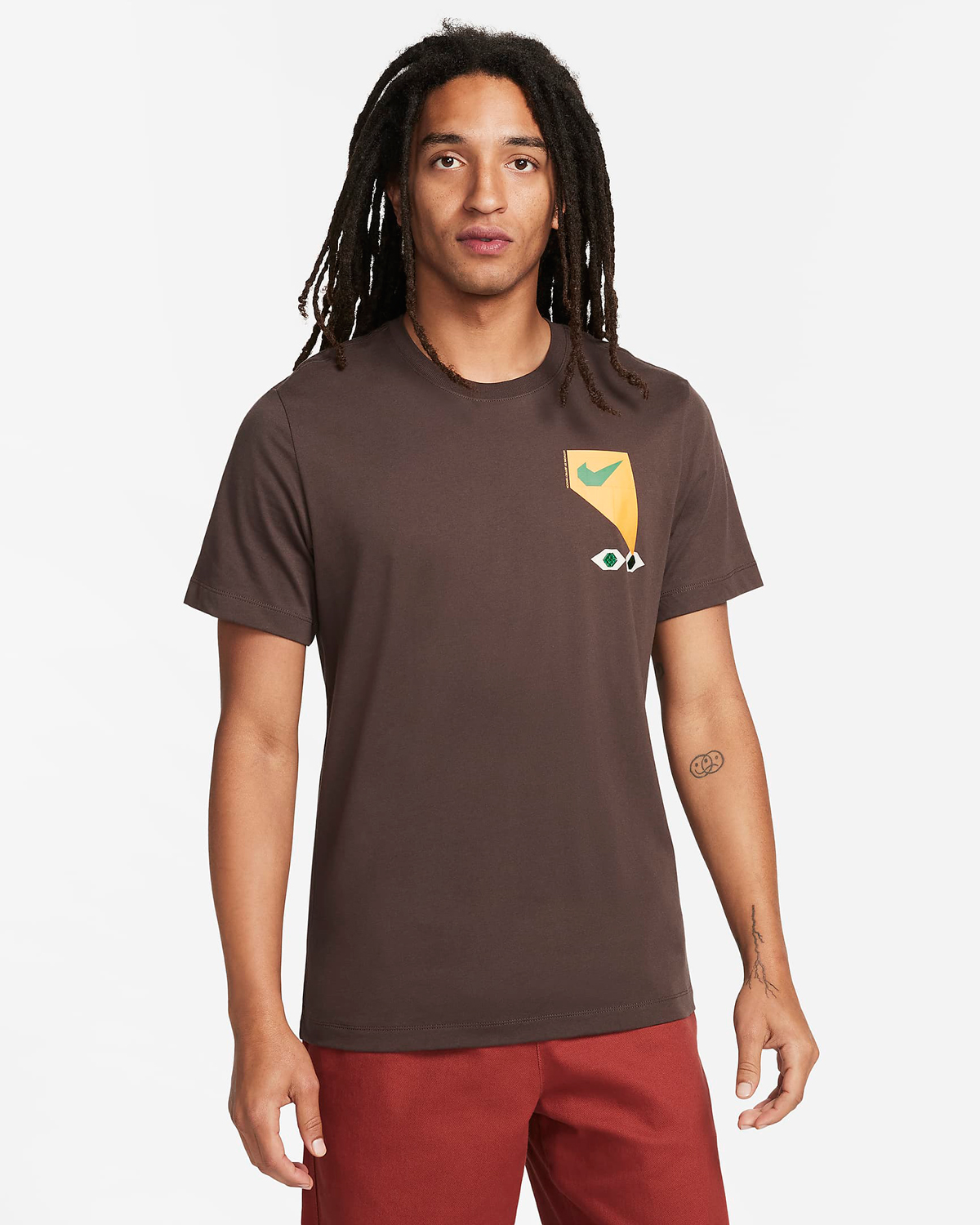 Nike Sportswear AF1 T Shirt Baroque Brown 1