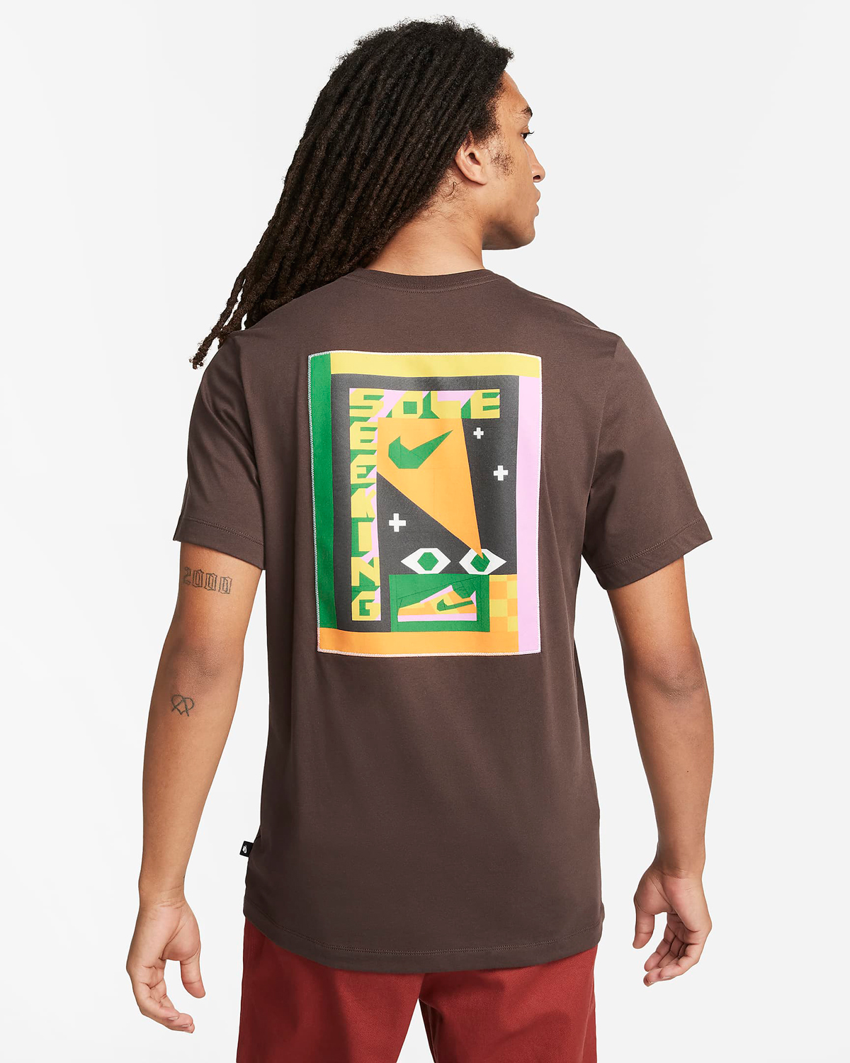 Nike Sportswear AF1 T Shirt Baroque Brown 2