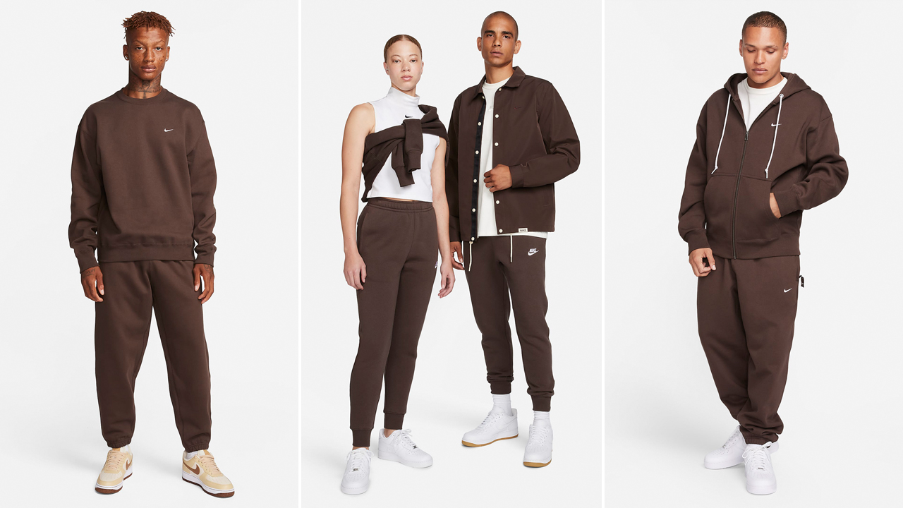 Nike Sportswear Baroque Brown Clothing grey Sneakers Outfits