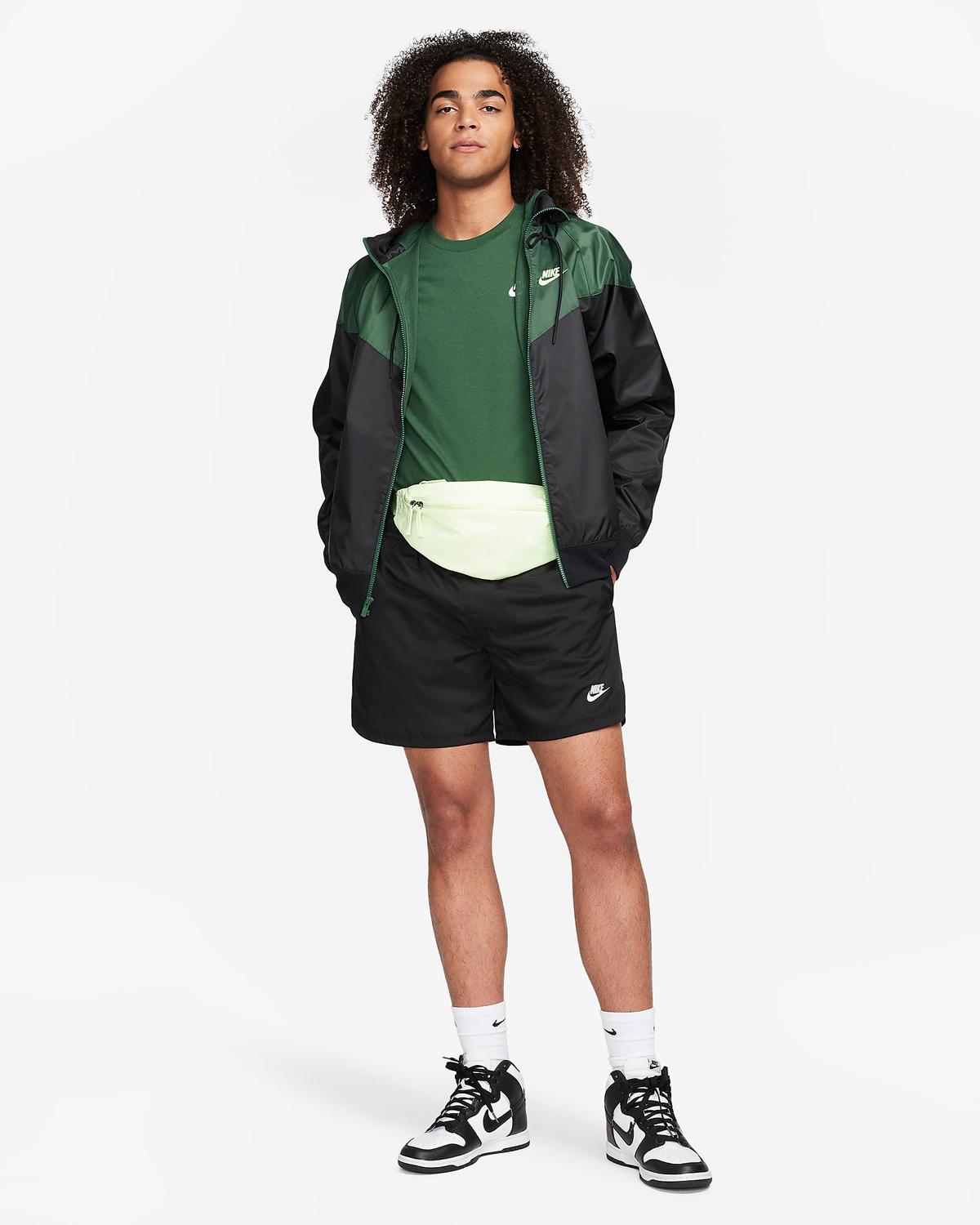 Nike-Sportswear-Club-T-Shirt-Fir-Green-Outfit