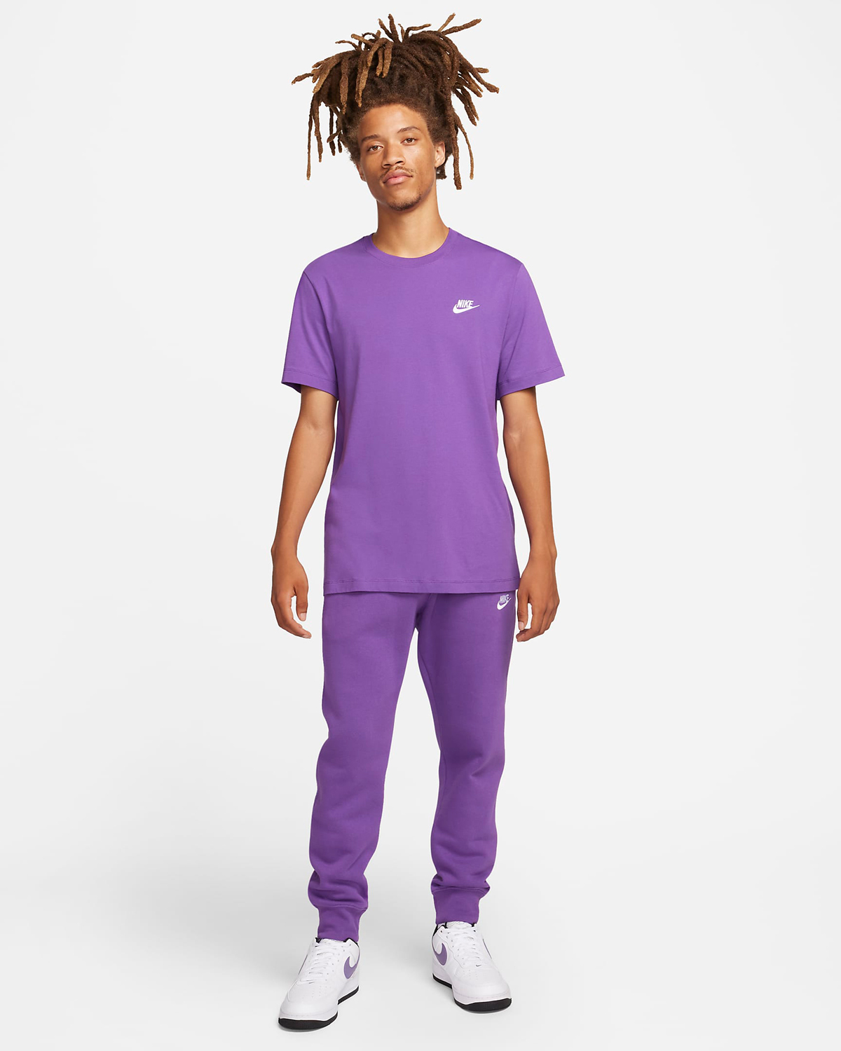 Nike-Sportswear-Club-T-Shirt-Purple-Cosmos-Outfit
