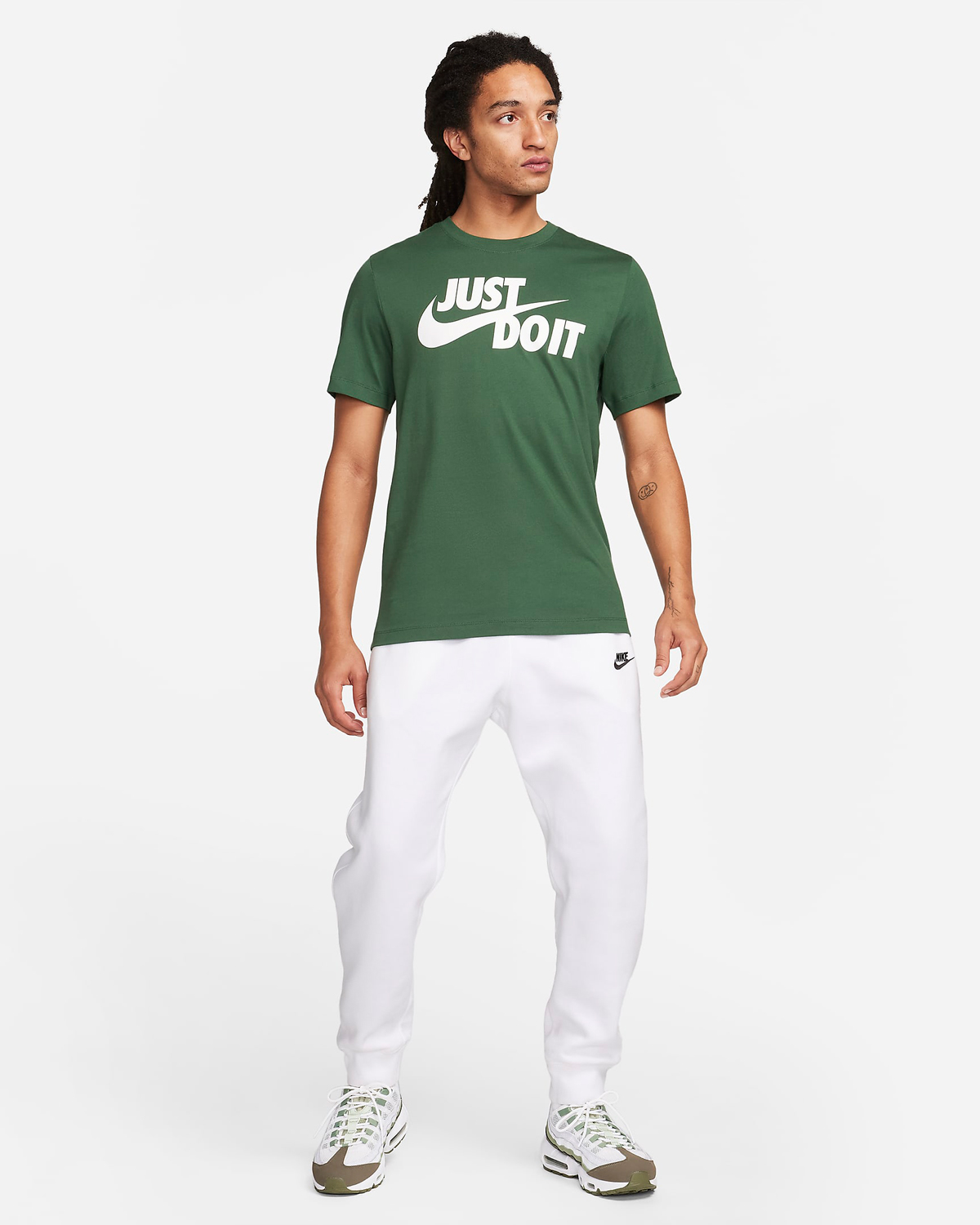 Nike-Sportswear-JDI-T-Shirt-Fir-Green-Outfit