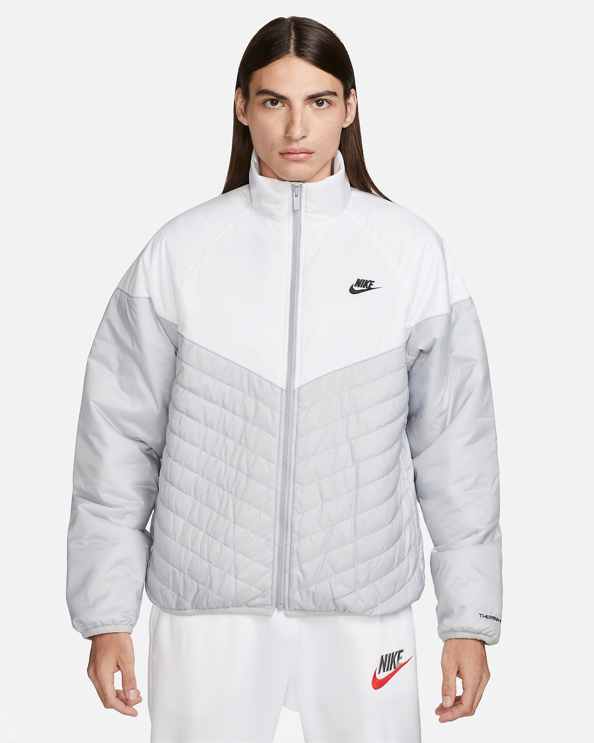 Nike Sportswear Windrunner Puffer Jacket Light Smoke Grey