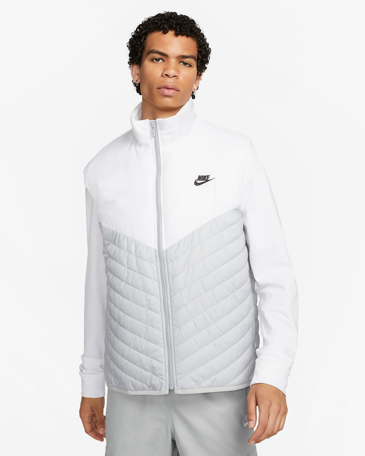 Nike Sportswear Windrunner Puffer Vest Light Smoke Grey