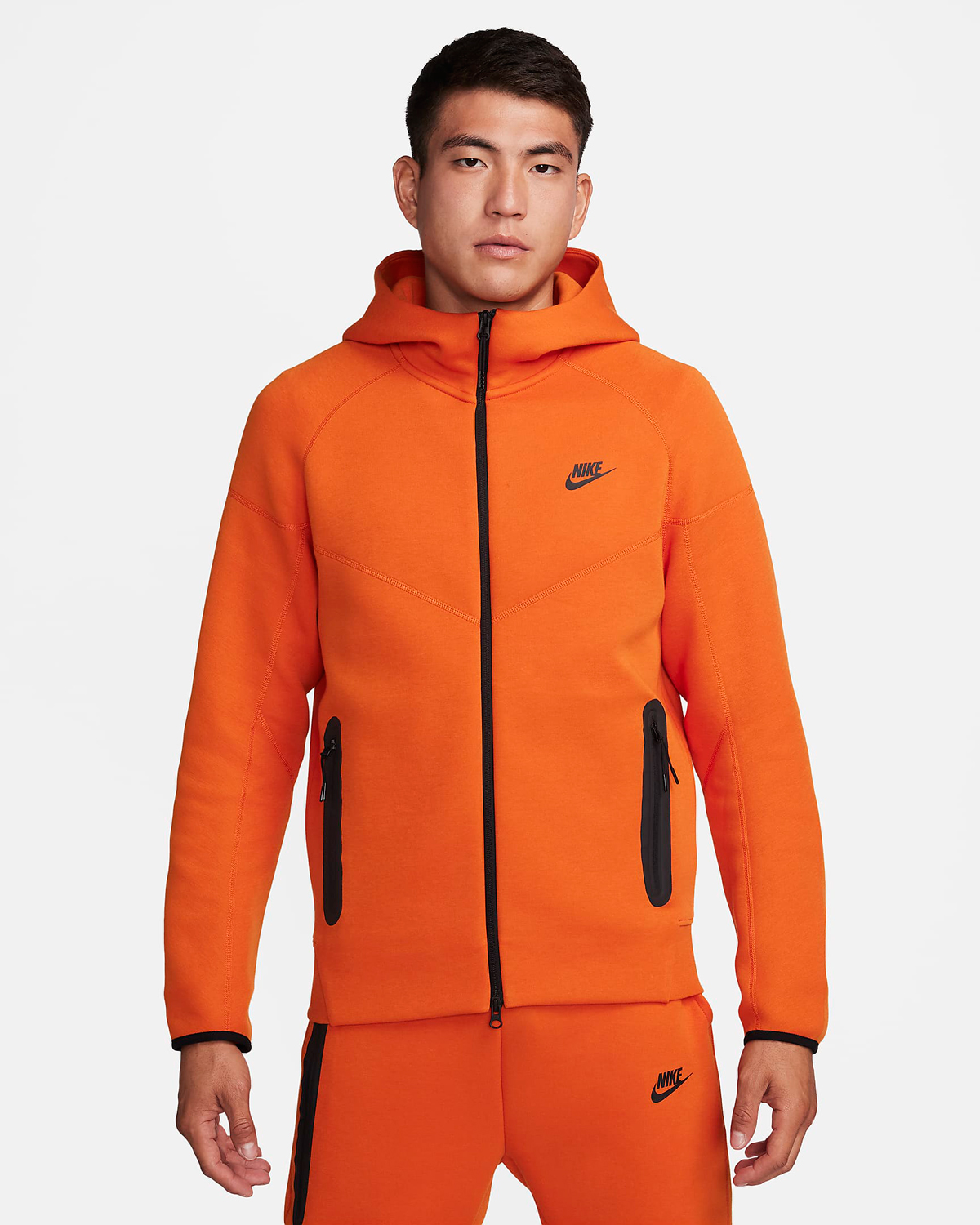 Nike-Tech-Fleece-Full-Zip-Hoodie-Campfire-Orange
