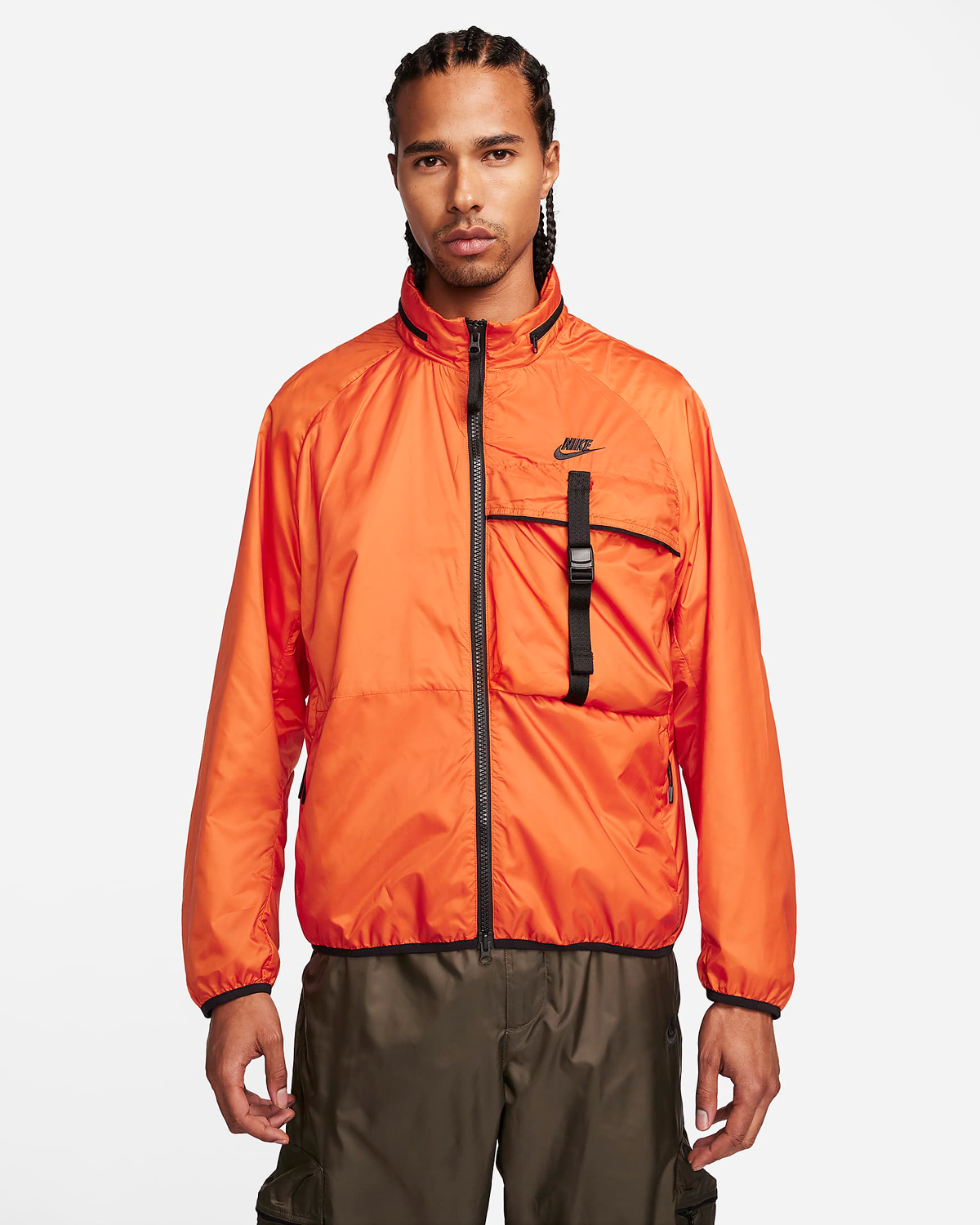 Nike Tech Woven Jacket Campfire Orange