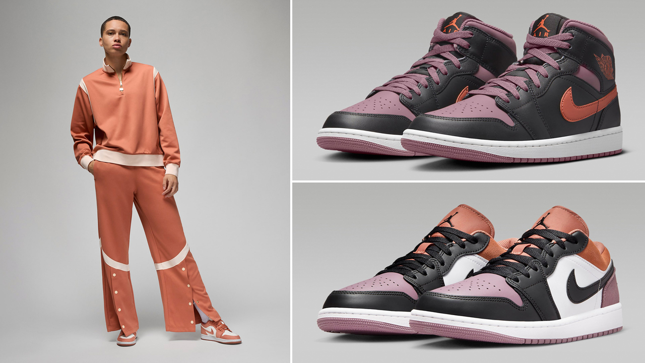 Air-Jordan-1-Mid-Sky-J-Mauve-Orange-Womens-Outfit