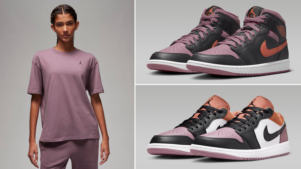 Air-Jordan-1-Sky-J-Purple-Orange-Womens-Shirt