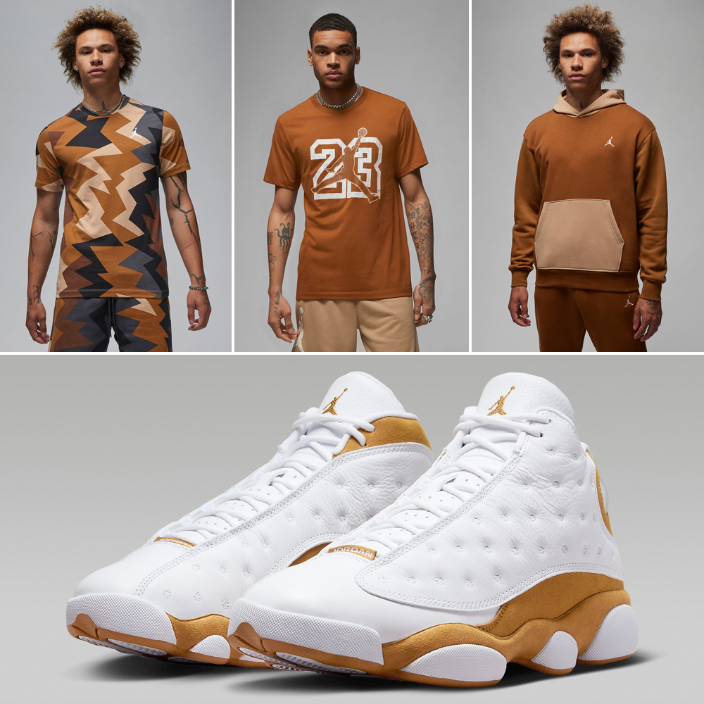 Air-Jordan-13-Wheat-2023-Clothing-Outfits