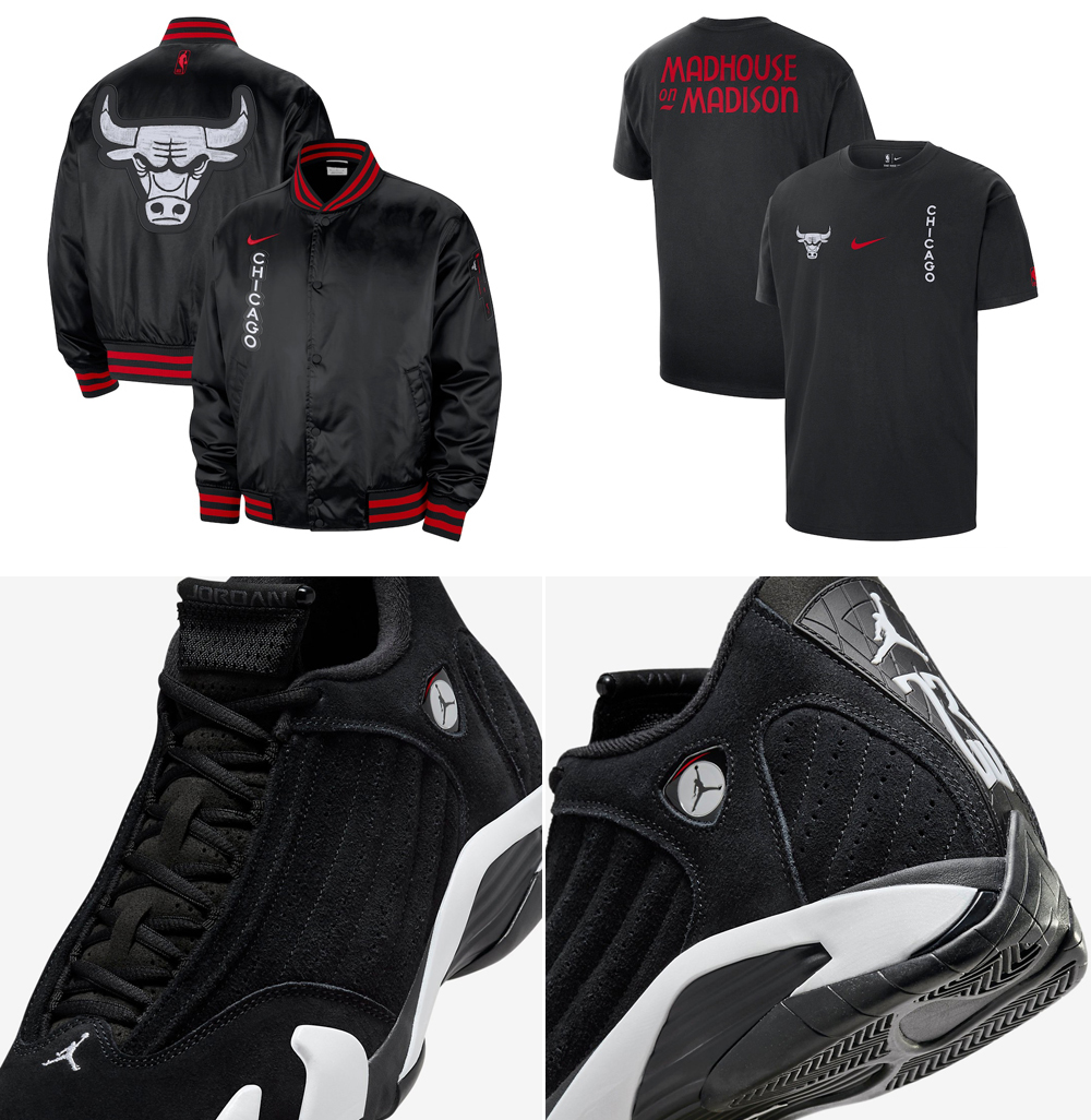 Air-Jordan-14-Black-White-Bulls-Clothing-2