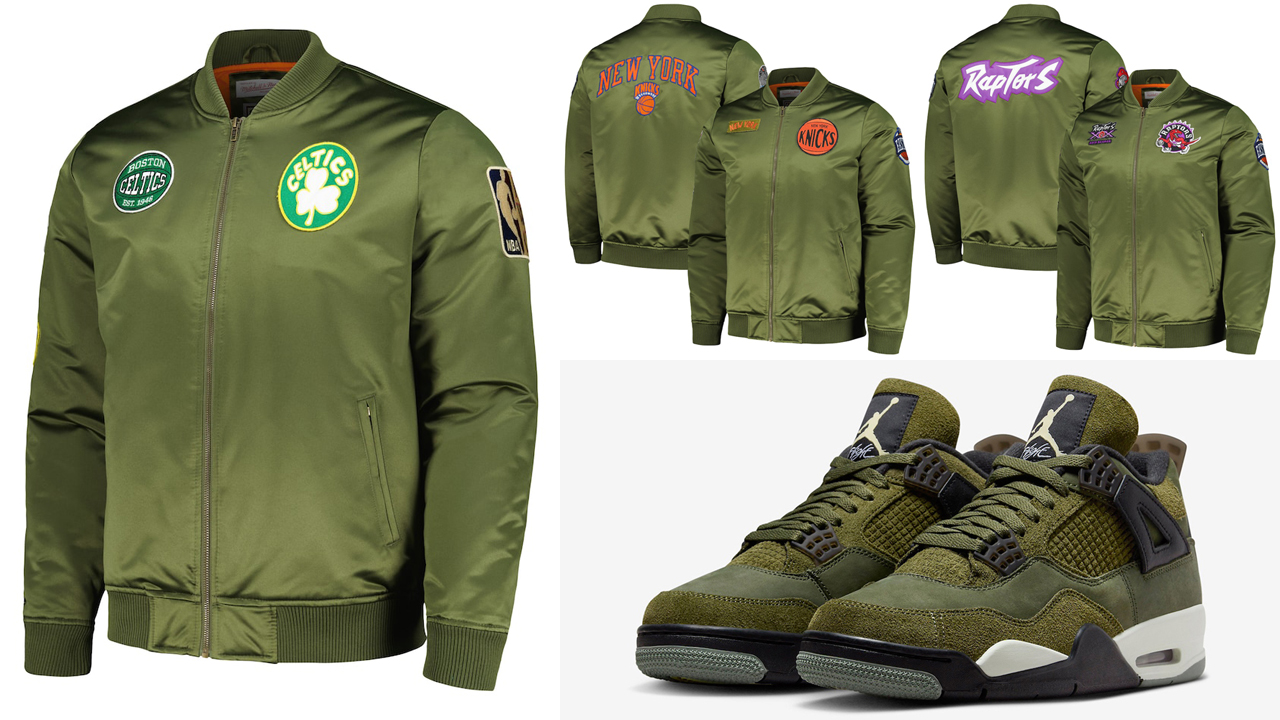 Air-Jordan-4-Craft-Olive-NBA-Jackets