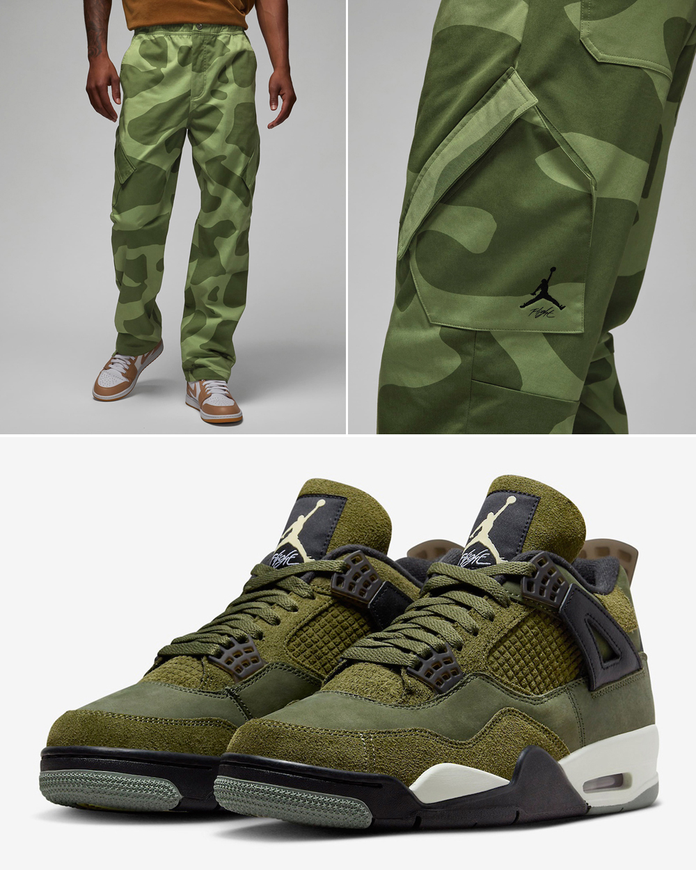 Air-Jordan-4-Craft-Olive-Pants