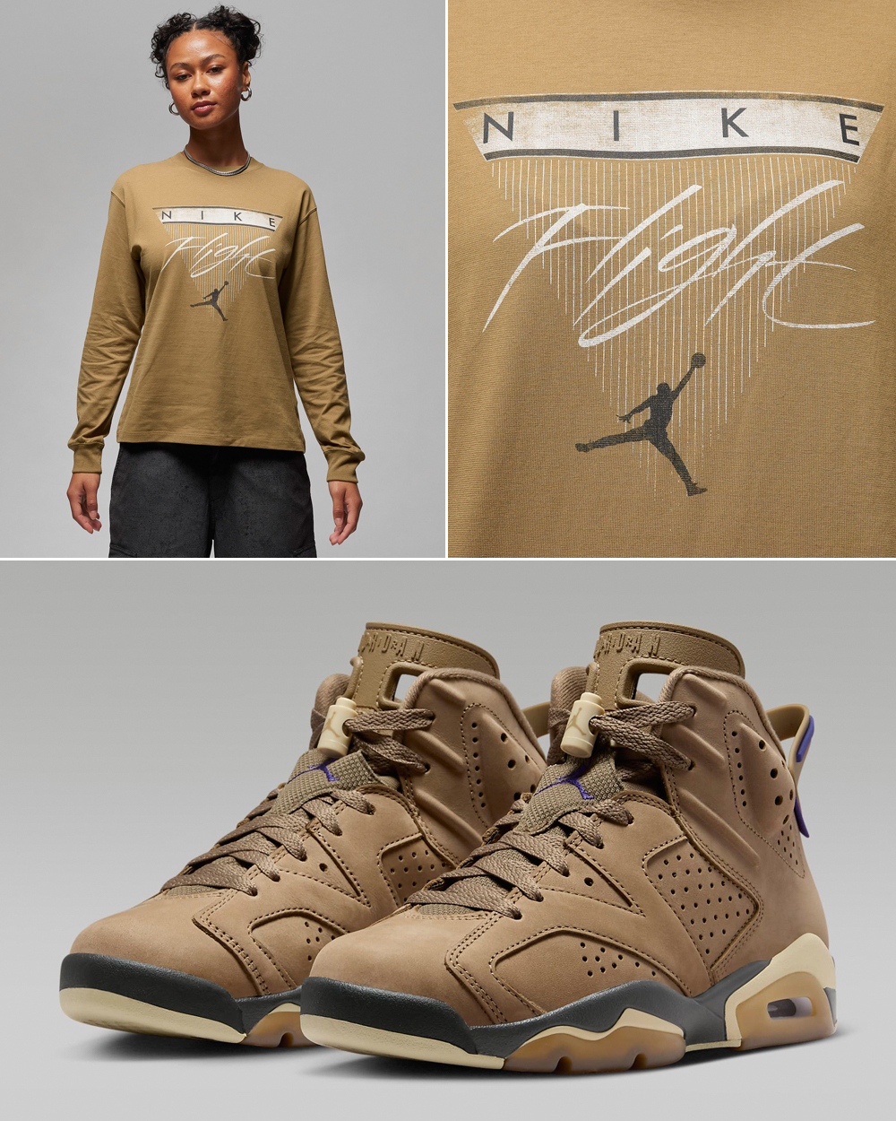 Air-Jordan-6-Brown-Kelp-Shirt
