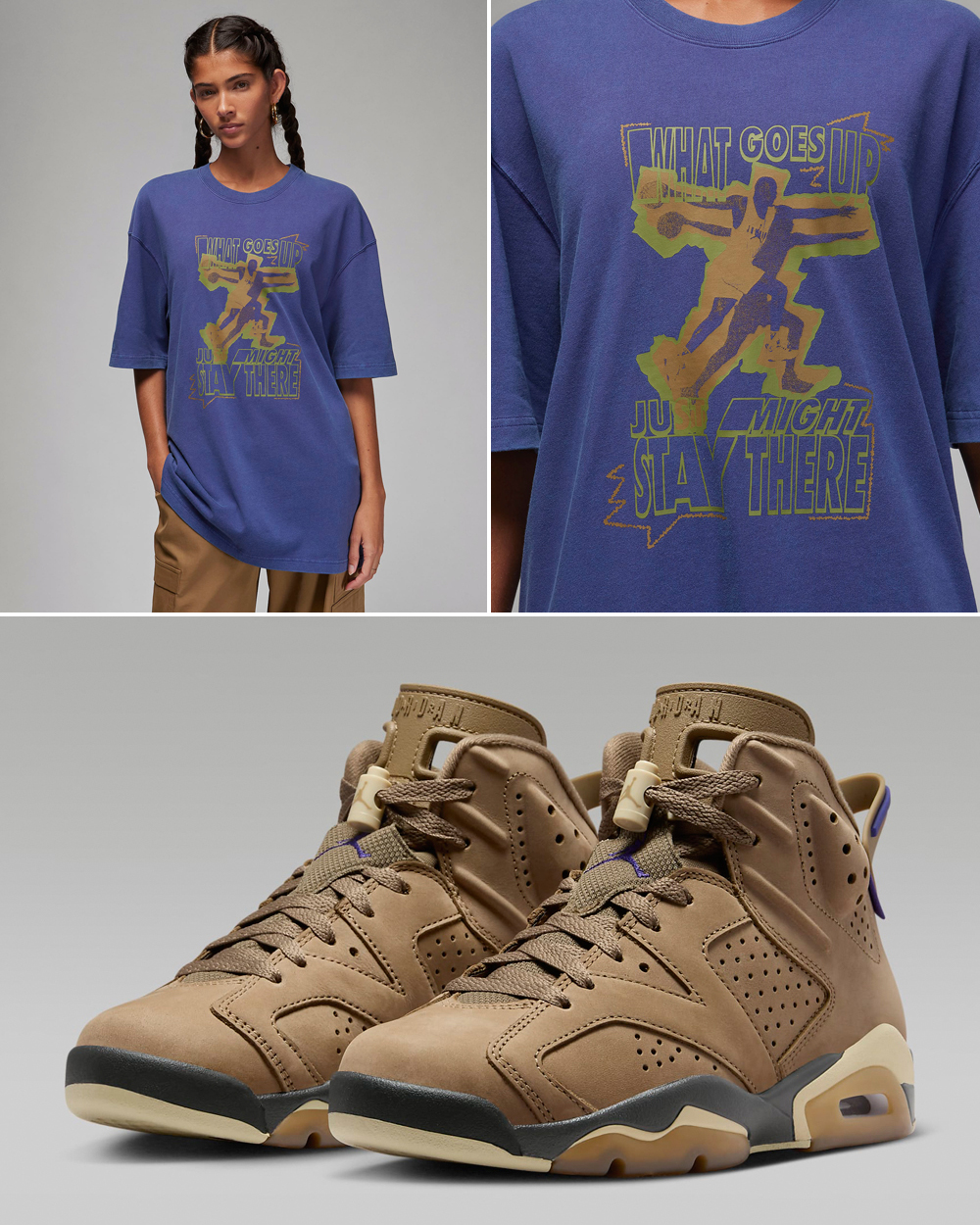 Air-Jordan-6-Gore-Tex-Brown-Kelp-Shirt