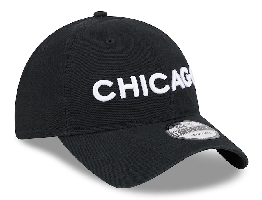 Chicago-Bulls-New-Era-2023-24-City-Edition-Black-White-9twenty-Adjustable-Hat-2