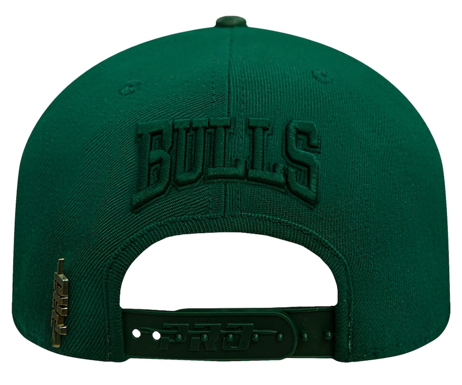 Chicago-Bulls-Pro-Standard-Forest-Green-Tonal-Hat-4