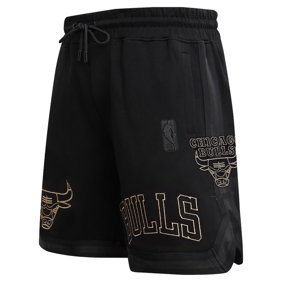 Chicago-Bulls-Pro-Standard-Shorts-Black-Gold-1
