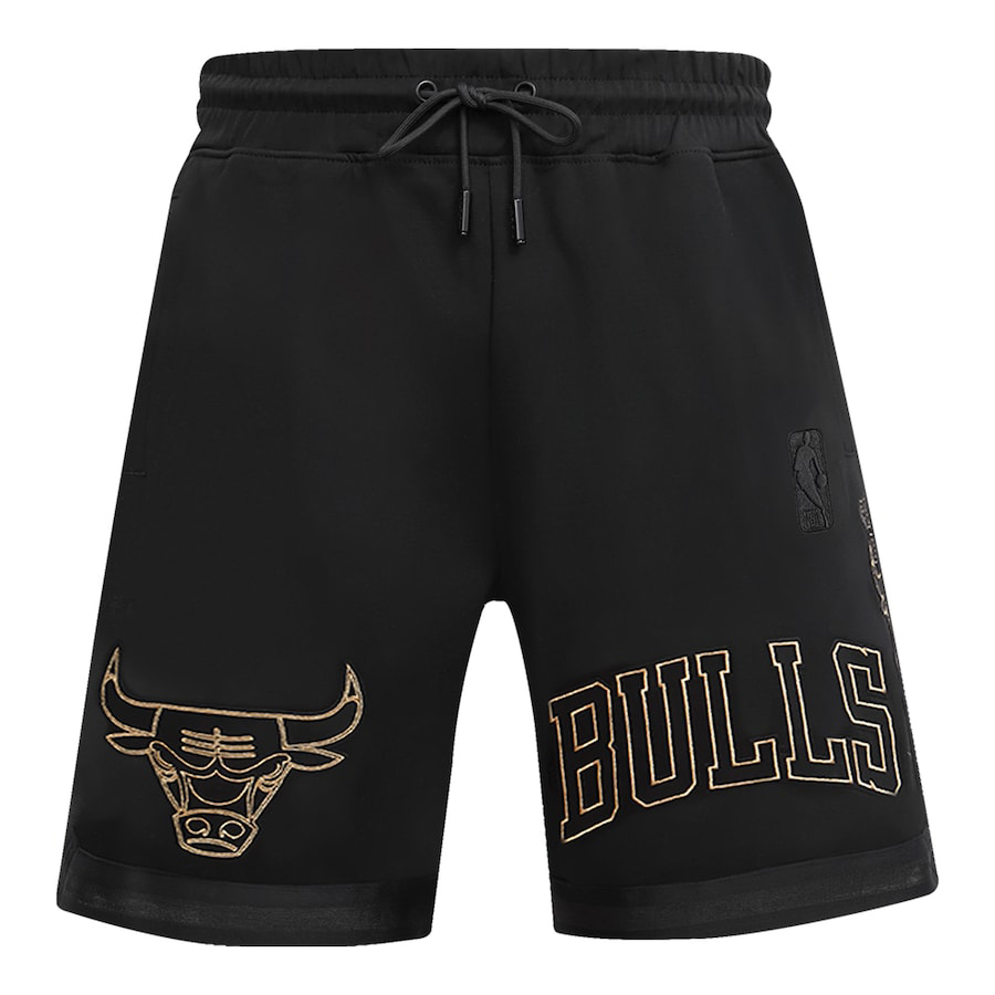 Chicago-Bulls-Pro-Standard-Shorts-Black-Gold-2