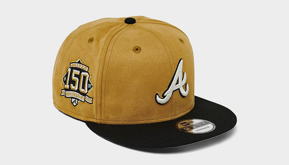 New-Era-Atlanta-Braves-Wheat-Suede-Snapback-Hat