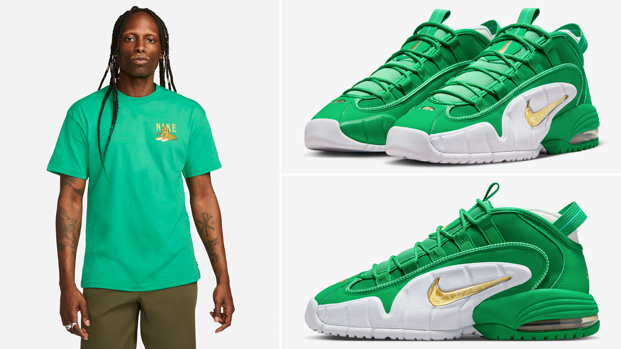 Nike-Air-Max-Penny-Stadium-Green-Shirts-Clothing-Outfits
