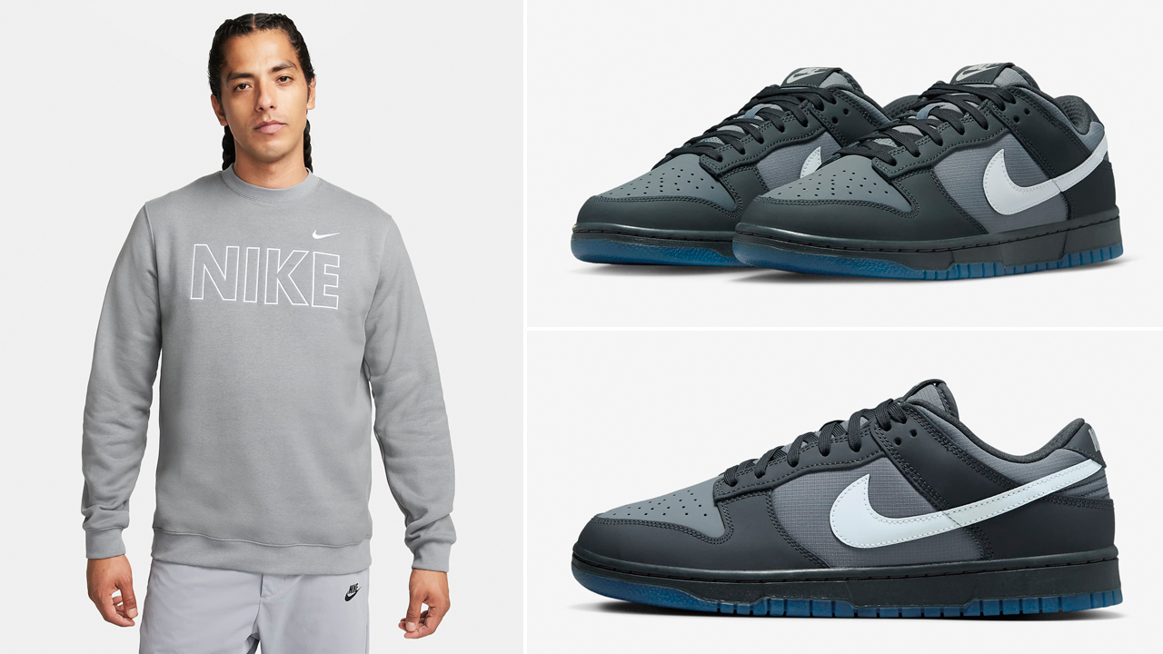 Nike Dunk Low Anthracite Sweatshirt Outfit