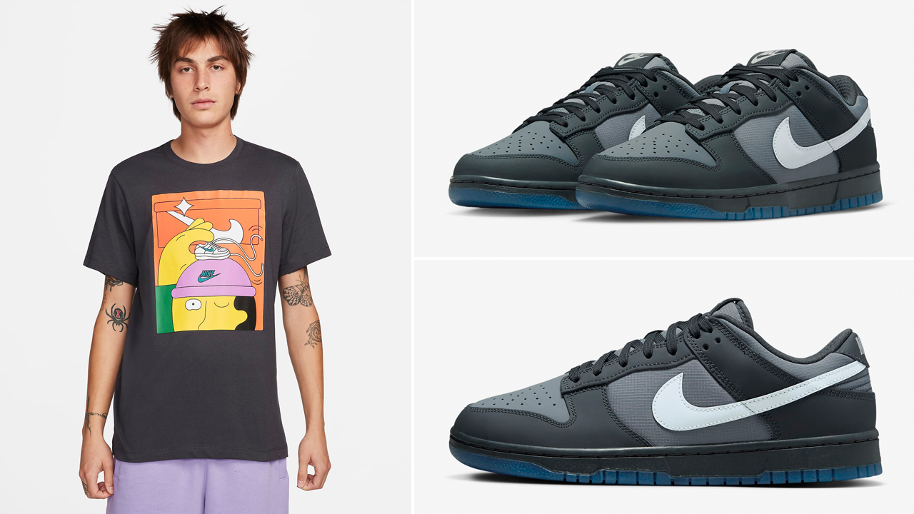 Nike-Dunk-Low-Anthracite-T-Shirt