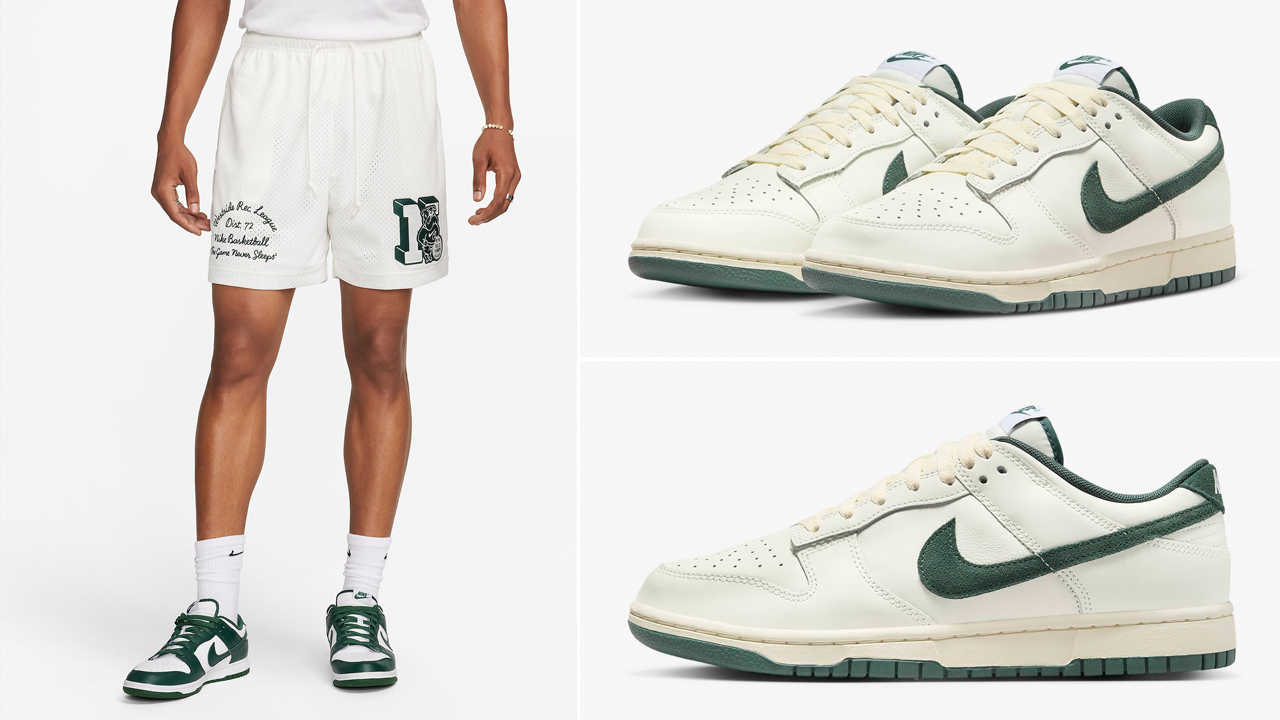 Nike-Dunk-Low-Athletic-Department-Deep-Jungle-Shorts
