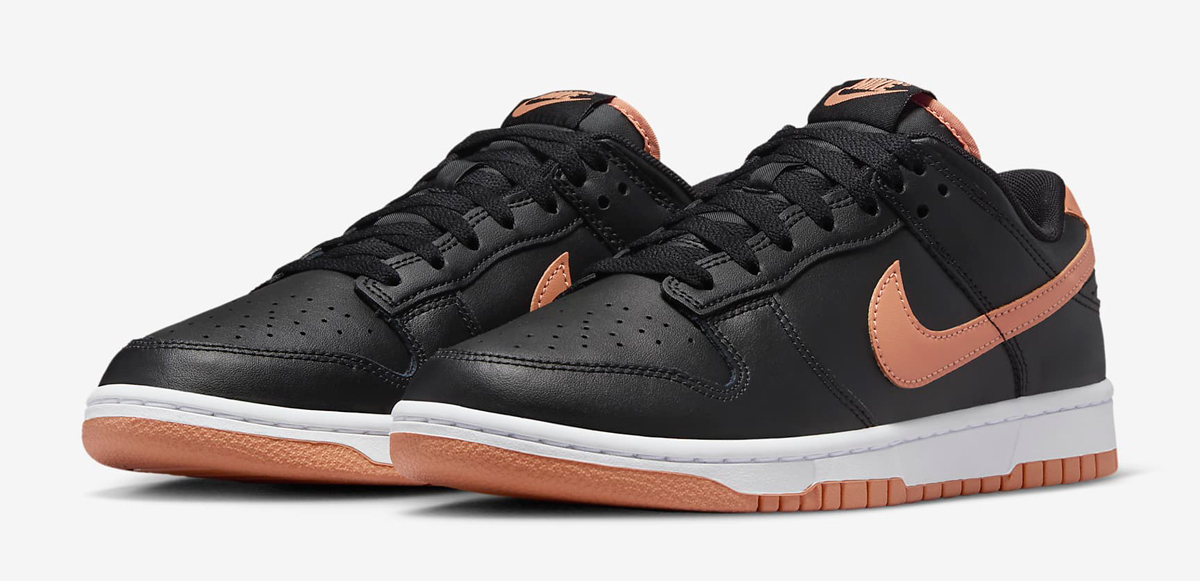 nike Gray Dunk Low Black Amber Brown Release Date 1