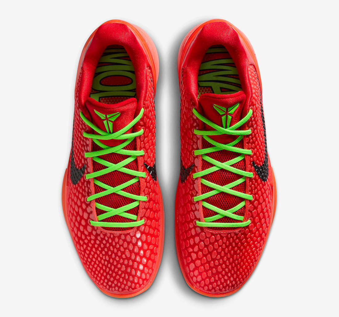 Nike Kobe 6 Protro Reverse Grinch Release Date 4