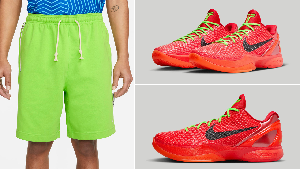 Nike-Kobe-6-Protro-Reverse-Grinch-Shorts-2