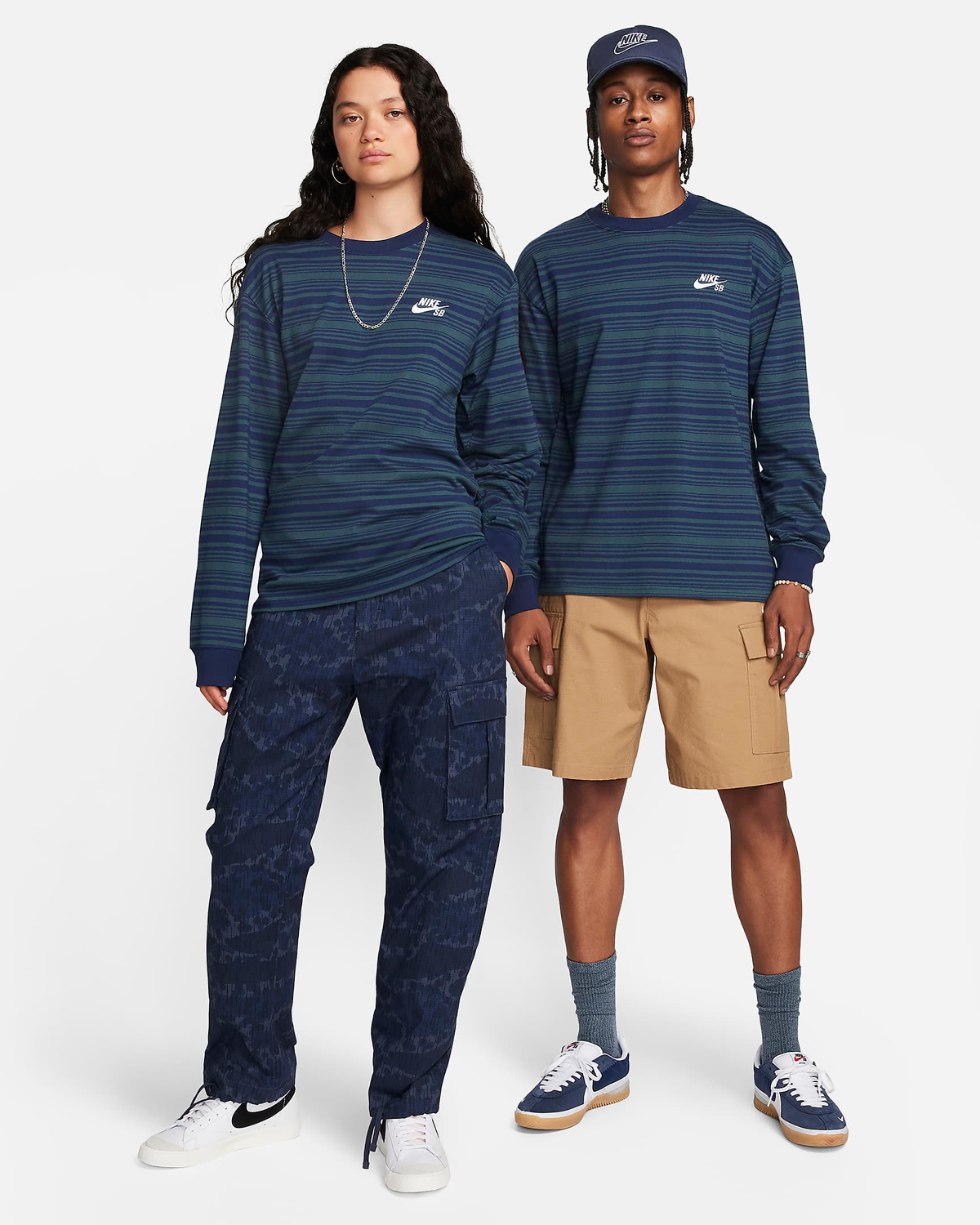 Nike-SB-Long-Sleeve-T-Shirt-Deep-Jungle-Midnight-Navy-Outfit