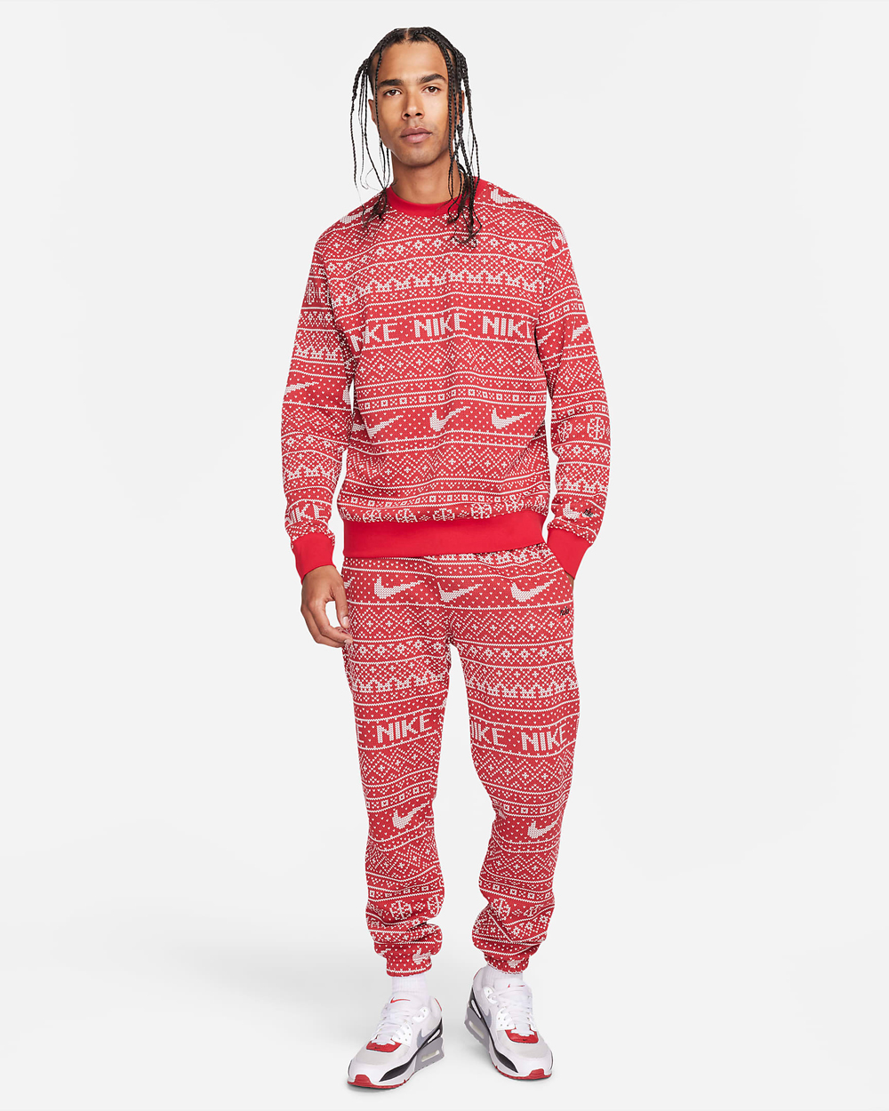 Nike-Sportswear-Club-Fleece-Holiday-2023-Sweatshirt-Pants-University-Red