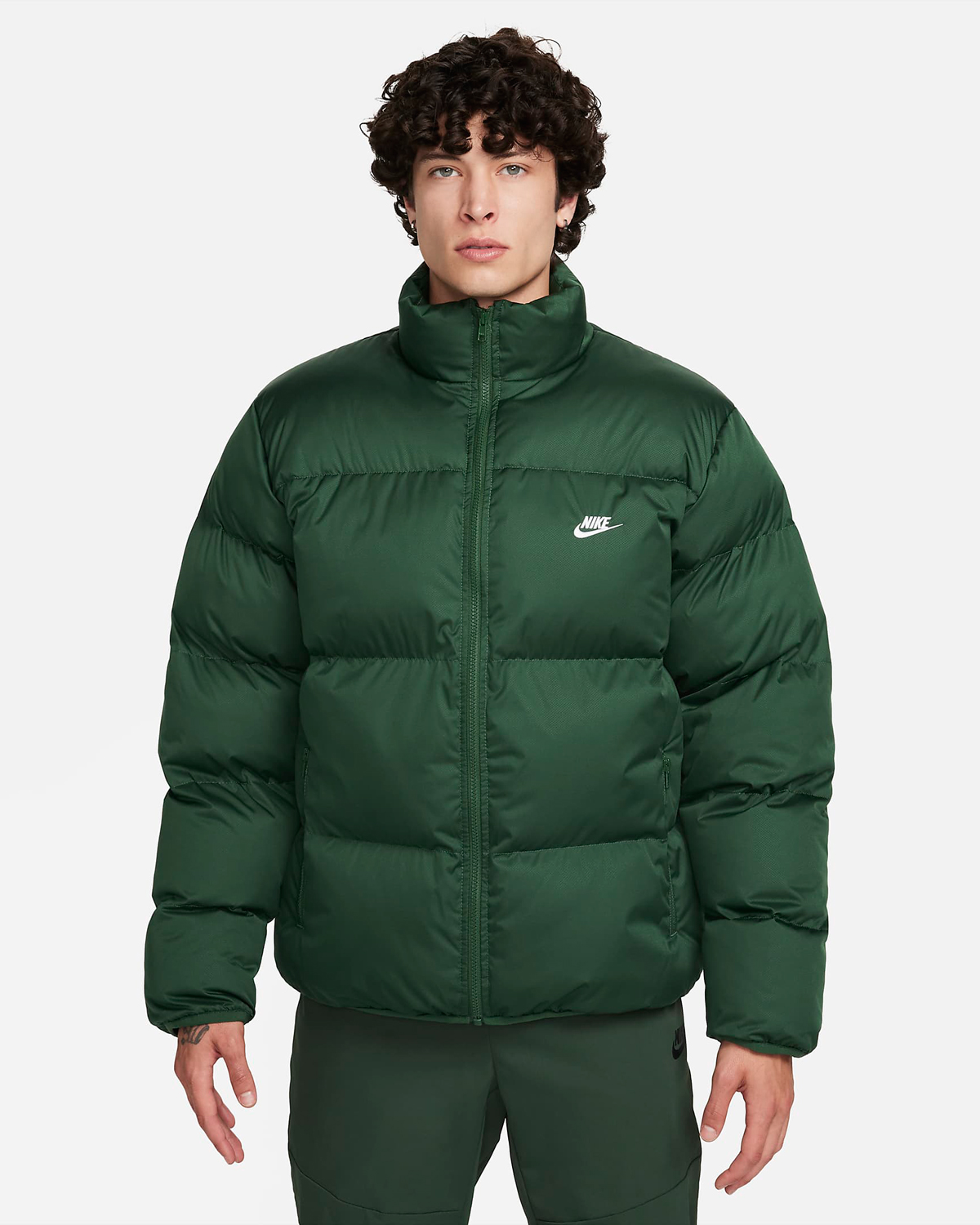 Nike Sportswear Club Puffer Jacket Fir Green