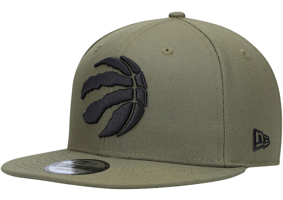 Toronto-Raptors-New-Era-Olive-Snapback-Hat