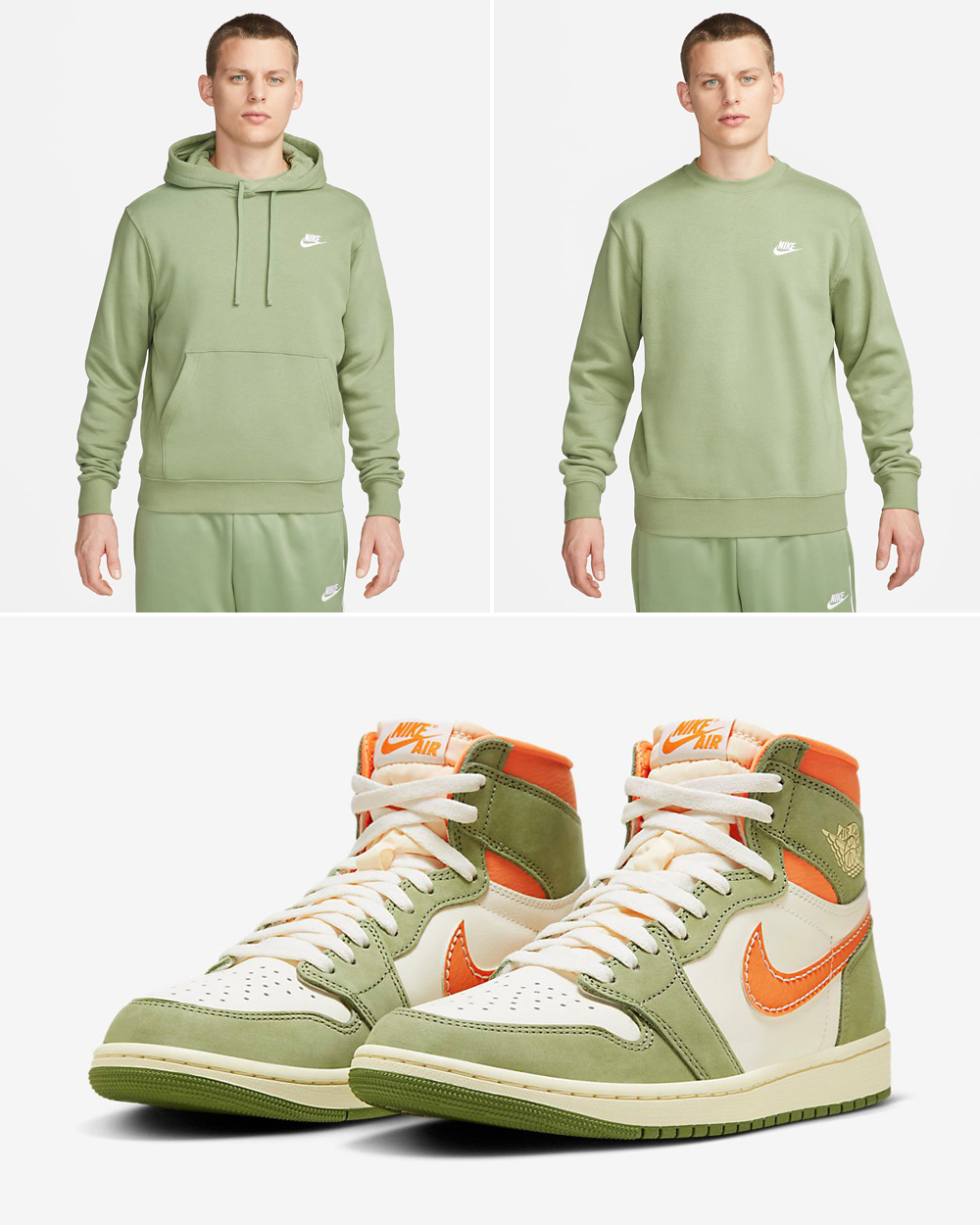 Air Jordan 1 High Celadon Nike Clothing