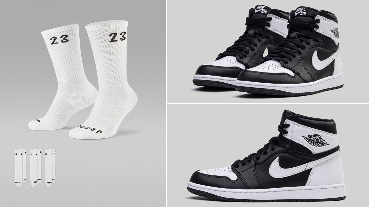 Air-Jordan-1-High-OG-Black-White-Socks-3
