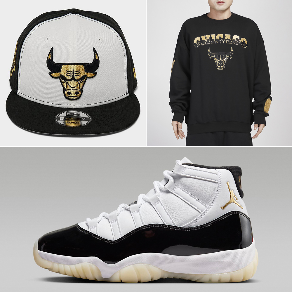 Air-Jordan-11-Gratitude-Chicago-Bulls-Clothing-Hats