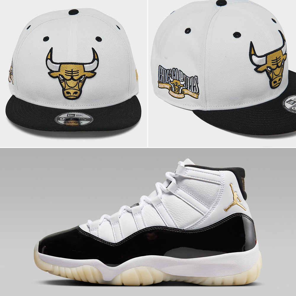 Air-Jordan-11-Gratitude-New-Era-Bulls-Snapback-Hat