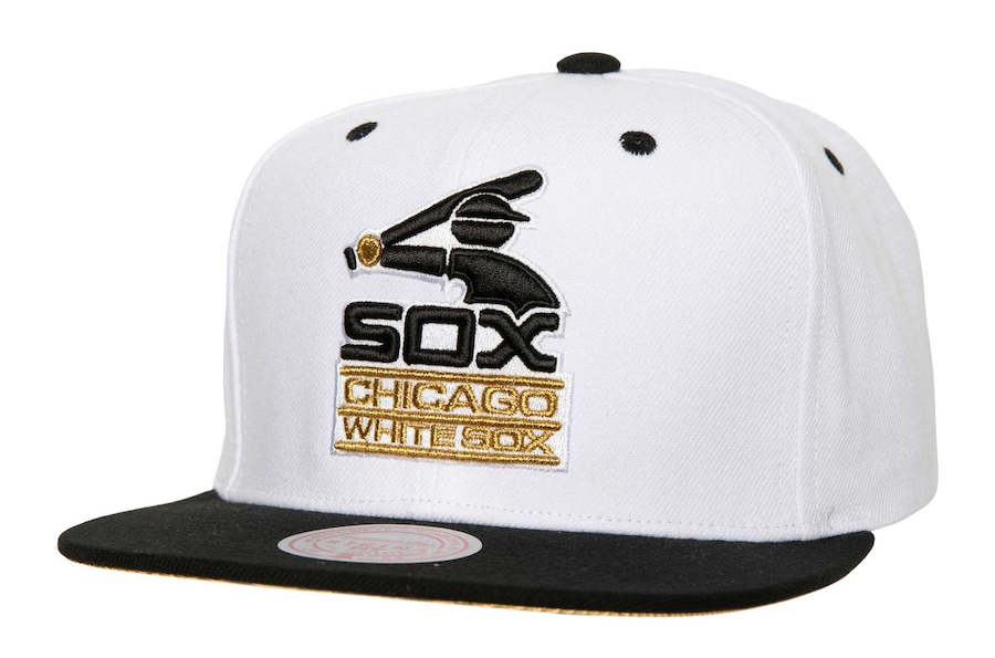 Chicago-White-Sox-Mitchell-Ness-MVP-Hat-White-Black-Gold-1