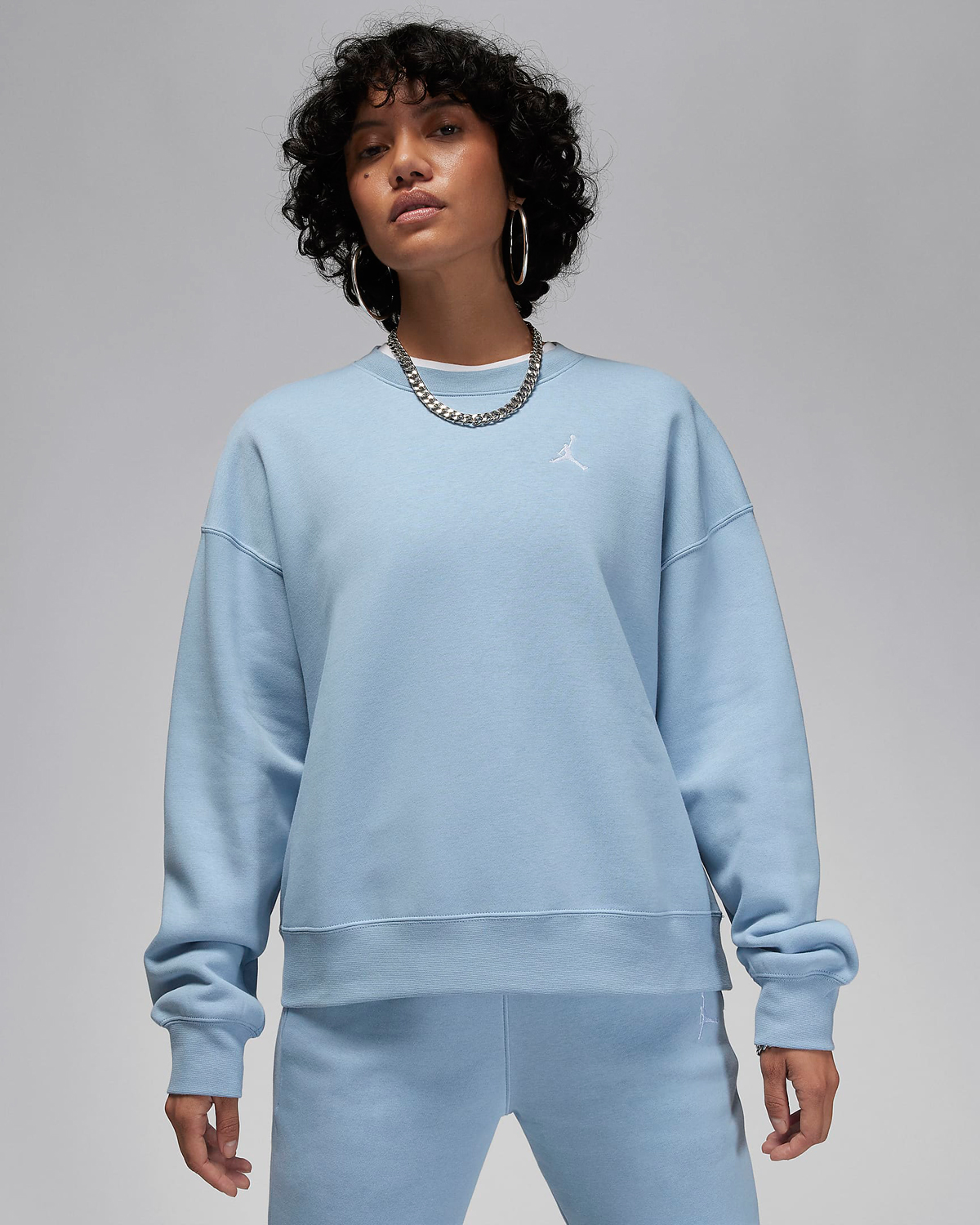 Jordan-Brooklyn-Womens-Sweatshirt-Blue-Grey