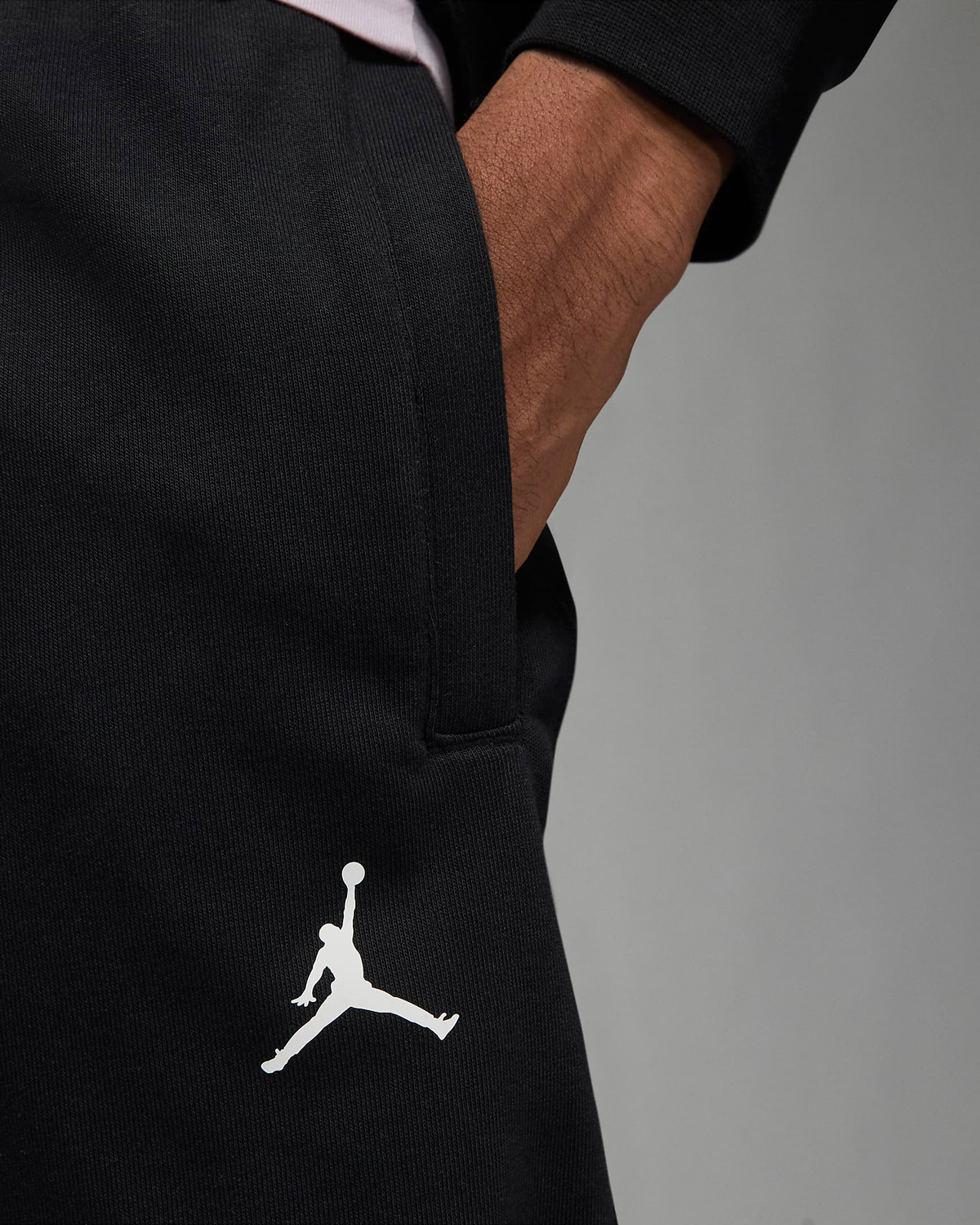 Jordan-Dri-Fit-Sport-Fleece-Pants-Black-White-2