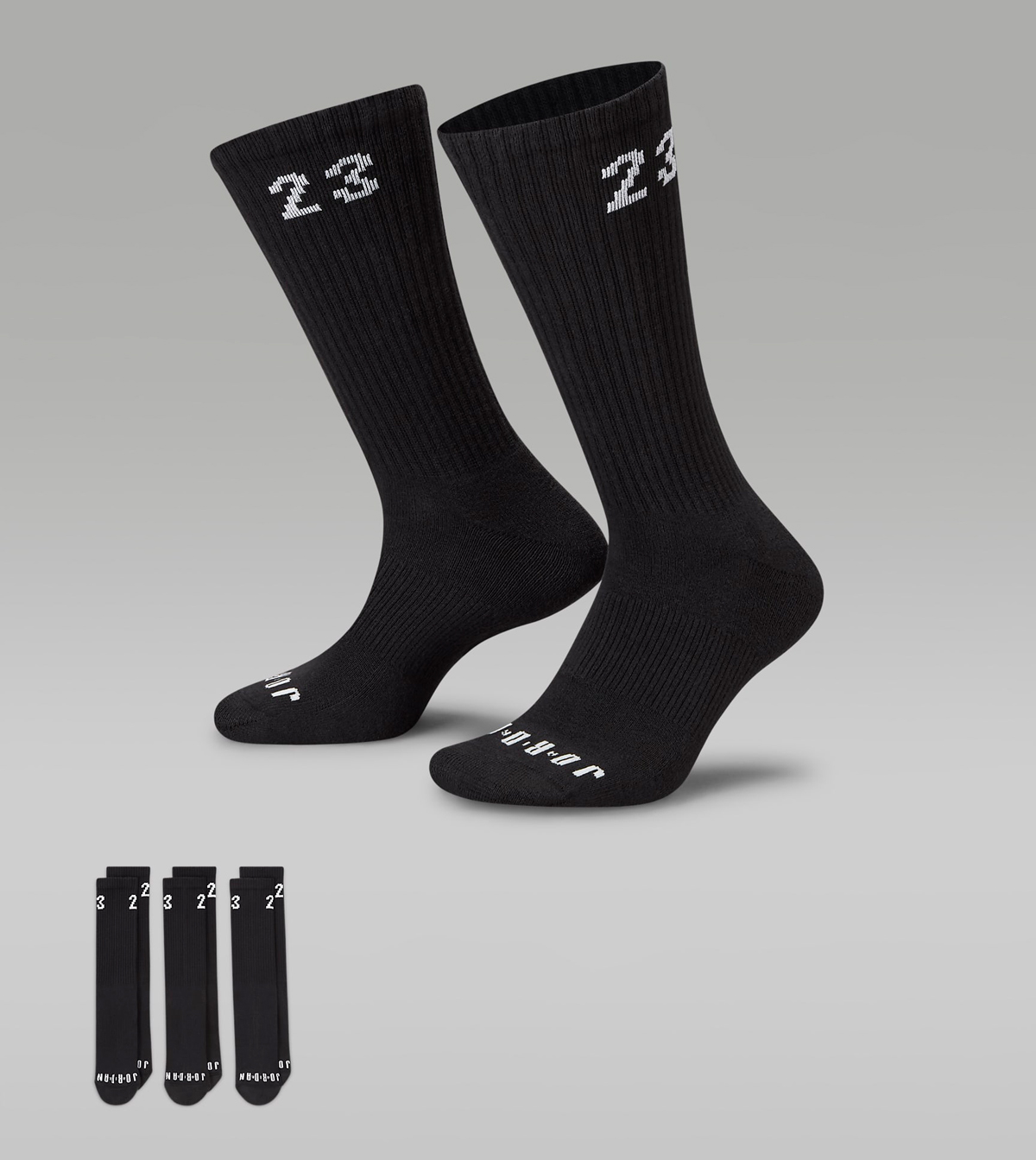 Jordan-Essentials-Crew-Socks-Black-White