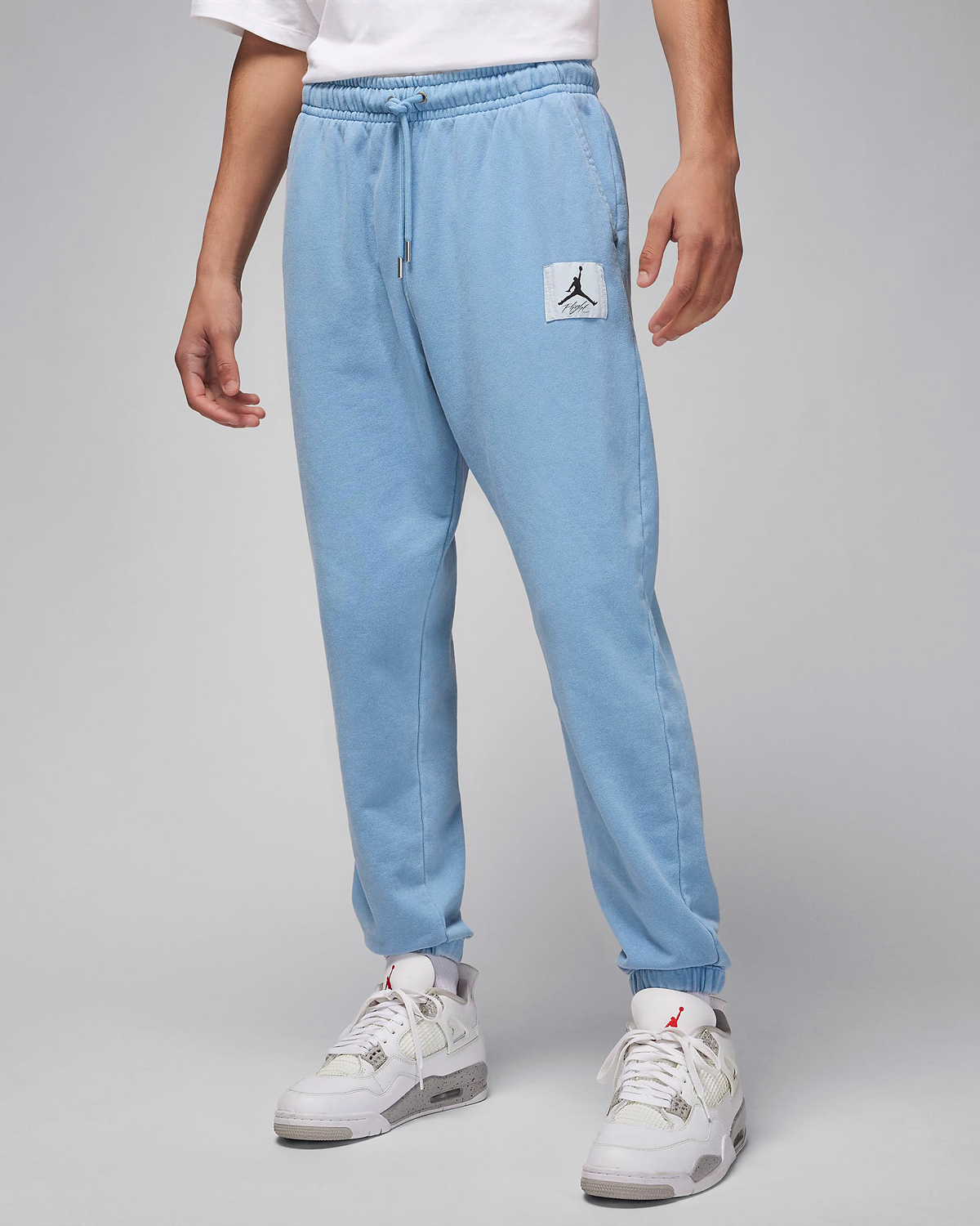 Jordan-Essentials-Fleece-Washed-Pants-Blue-Grey