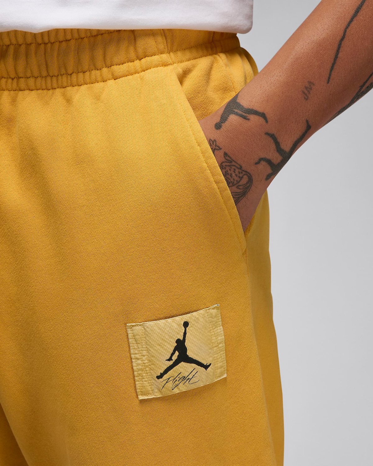 Jordan-Essentials-Fleece-Washed-Pants-Yellow-Ochre-1